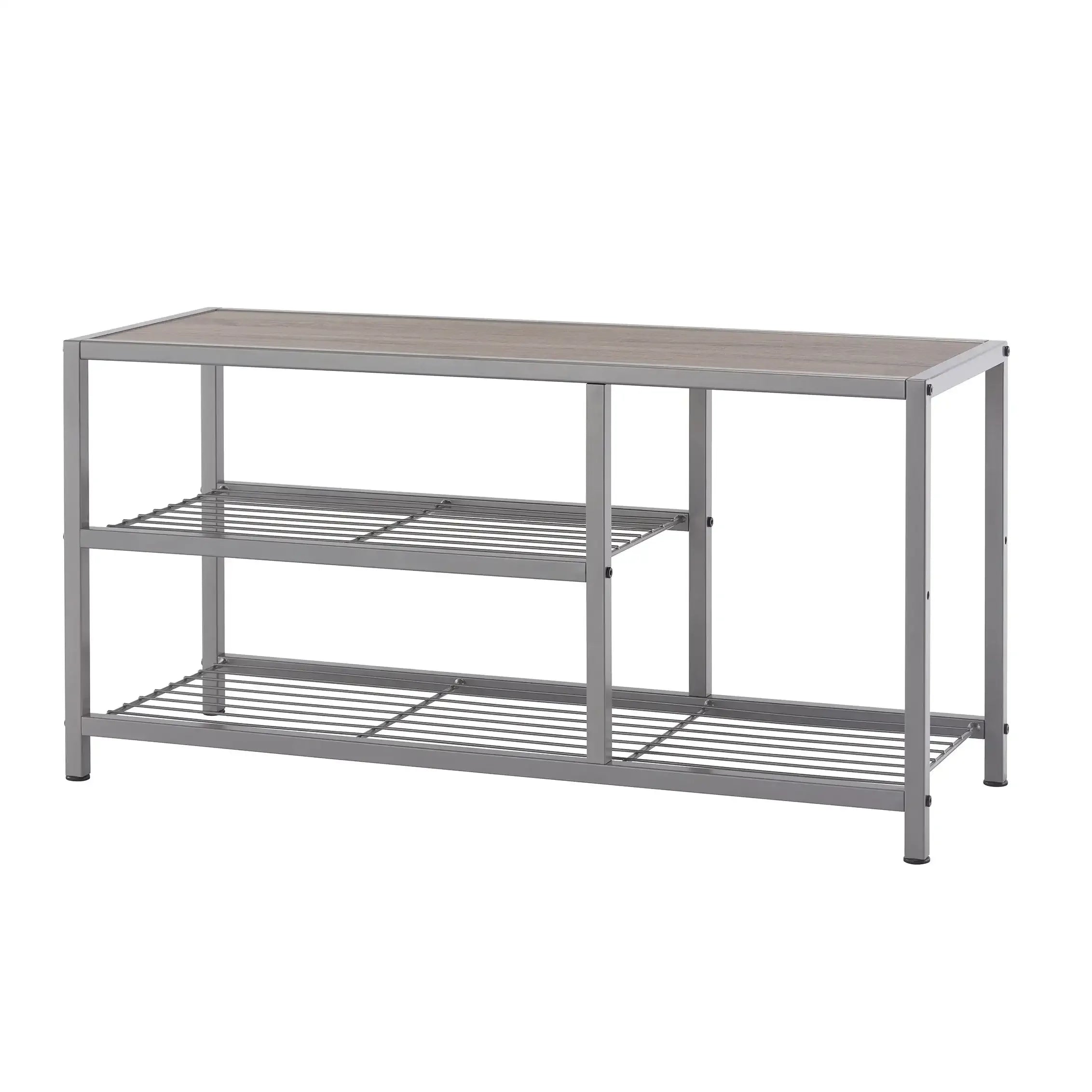 TRINITY Shoe Bench with Boot Storage - USA MEGA SHOP