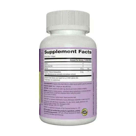 trunature Astaxanthin 6 mg., 100 Softgels