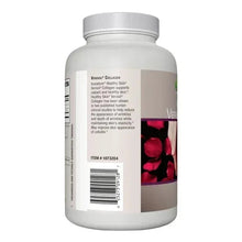 Trunature collagen supplement bottle with barcode and product information label