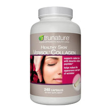 Trunature Healthy Skin Verisol collagen supplement bottle, 240 capsules