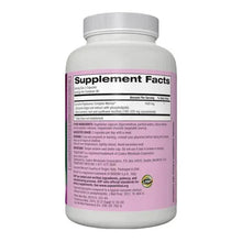 Turmeric supplement bottle with Supplement Facts label on the back.