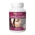 Trunature Verisol collagen supplement bottle with pink front label and white cap