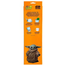 Scrub Daddy Star Wars Mandalorian sponge set box with Grogu character artwork