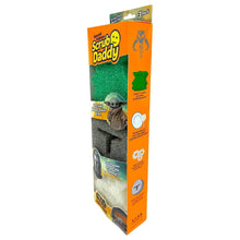 Scrub Daddy sponge set box showing green and gray star-shaped scrub pads