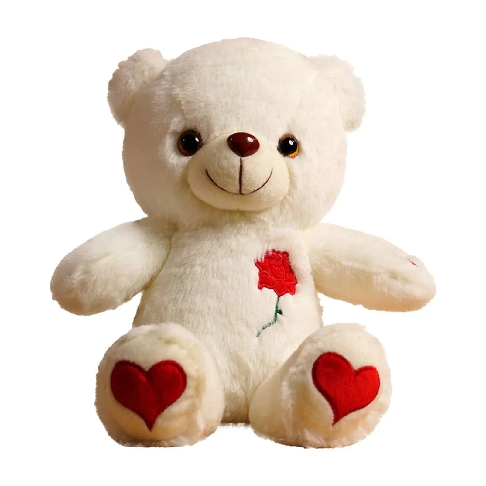Creative Light Up LED Inductive Teddy Bear Stuffed Animals Plush Toy Colorful Glowing Teddy Bear