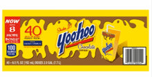 Chocolate drink multipack box with Yoo-hoo logo and flavor name