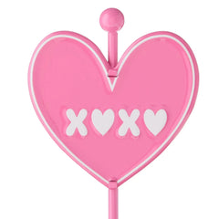 Metal XOXO Heart Tabletop Sign, Pink, 7", Valentine's Day by Way To Celebrate