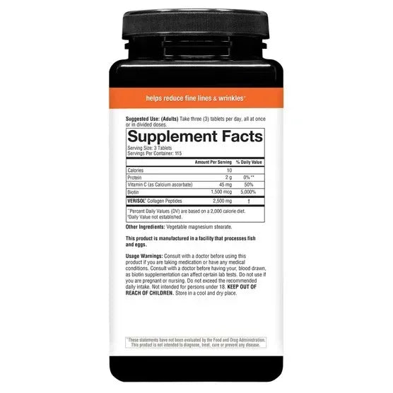 youtheory Concentrated Effect Verisol Collagen, 345 Count